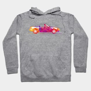 Mazda Miata MX-5 1990 Illustration - c Hoodie